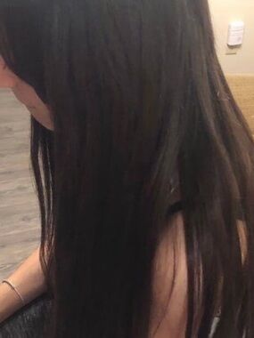 New Bellami 22 inch infinity hair extension weft 85g- jet black new